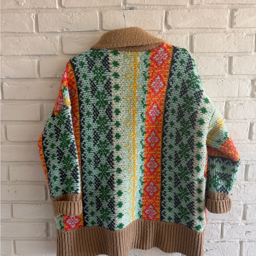 Anthropologie Multicolor Knit Cardigan - Picture 3 of 3